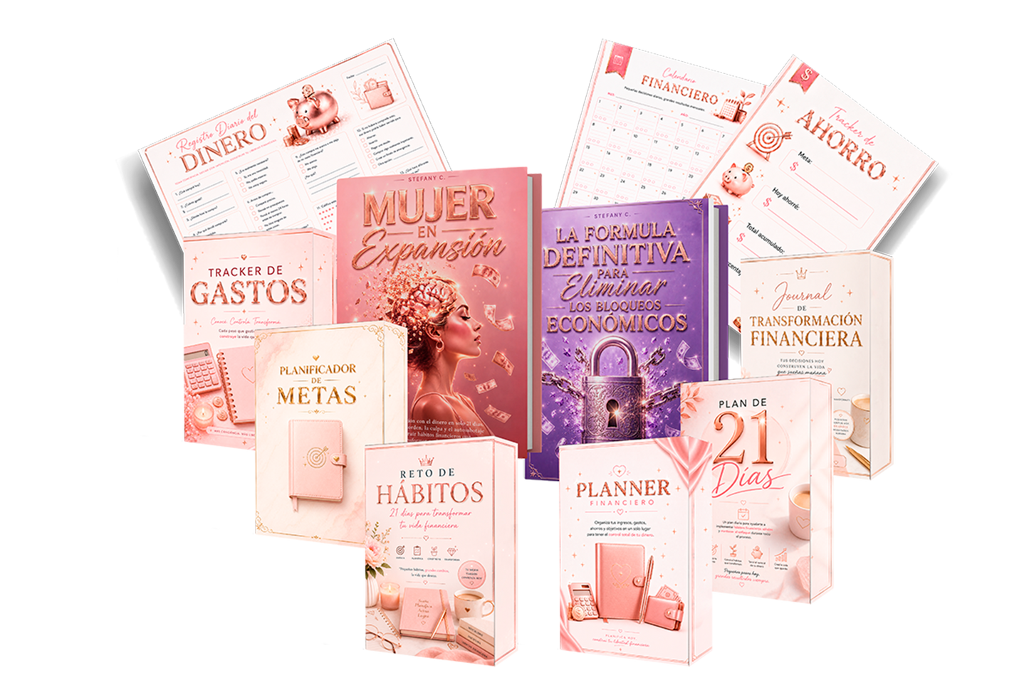 Combo de Ebooks: Mujer en Expansión + La Formula Definitiva Para Eliminar los Bloqueos Económicos