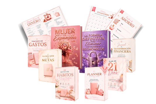 Combo de Ebooks: Mujer en Expansión + La Formula Definitiva Para Eliminar los Bloqueos Económicos